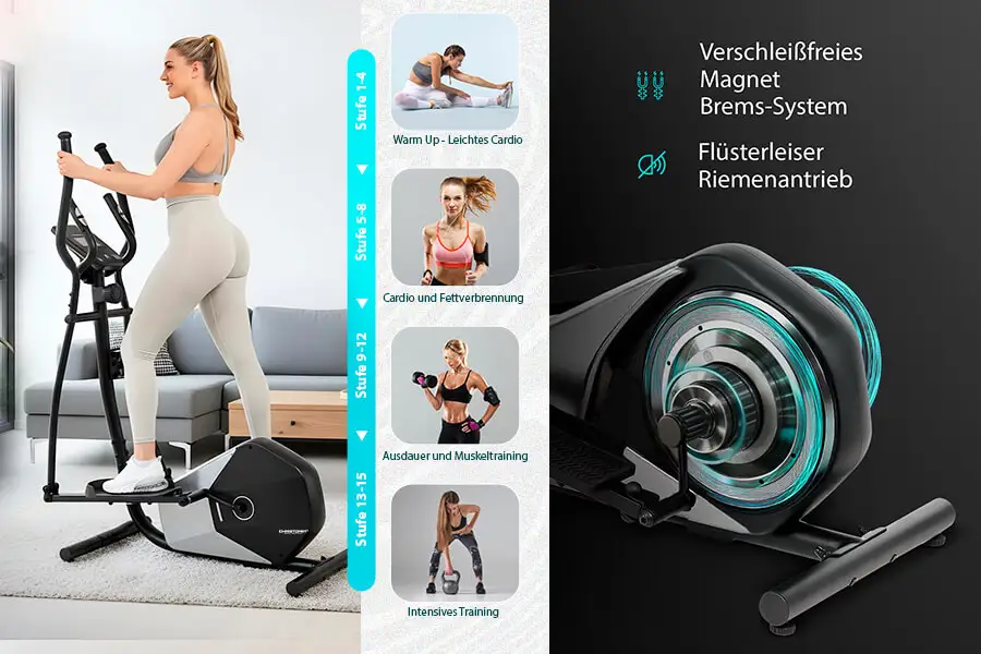 Crosstrainer CT 5: Von leicht bis intensiv – alles drin